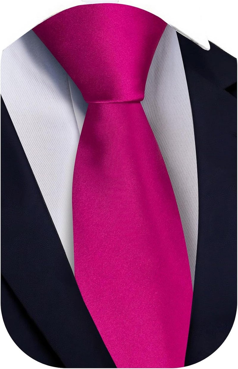 Ailisus Store Boys Tie Solid Color Silk Satin Pre-tied Kids Necktie for Age 8-12 Adjustable Formal Wedding School Graduation - Image 1